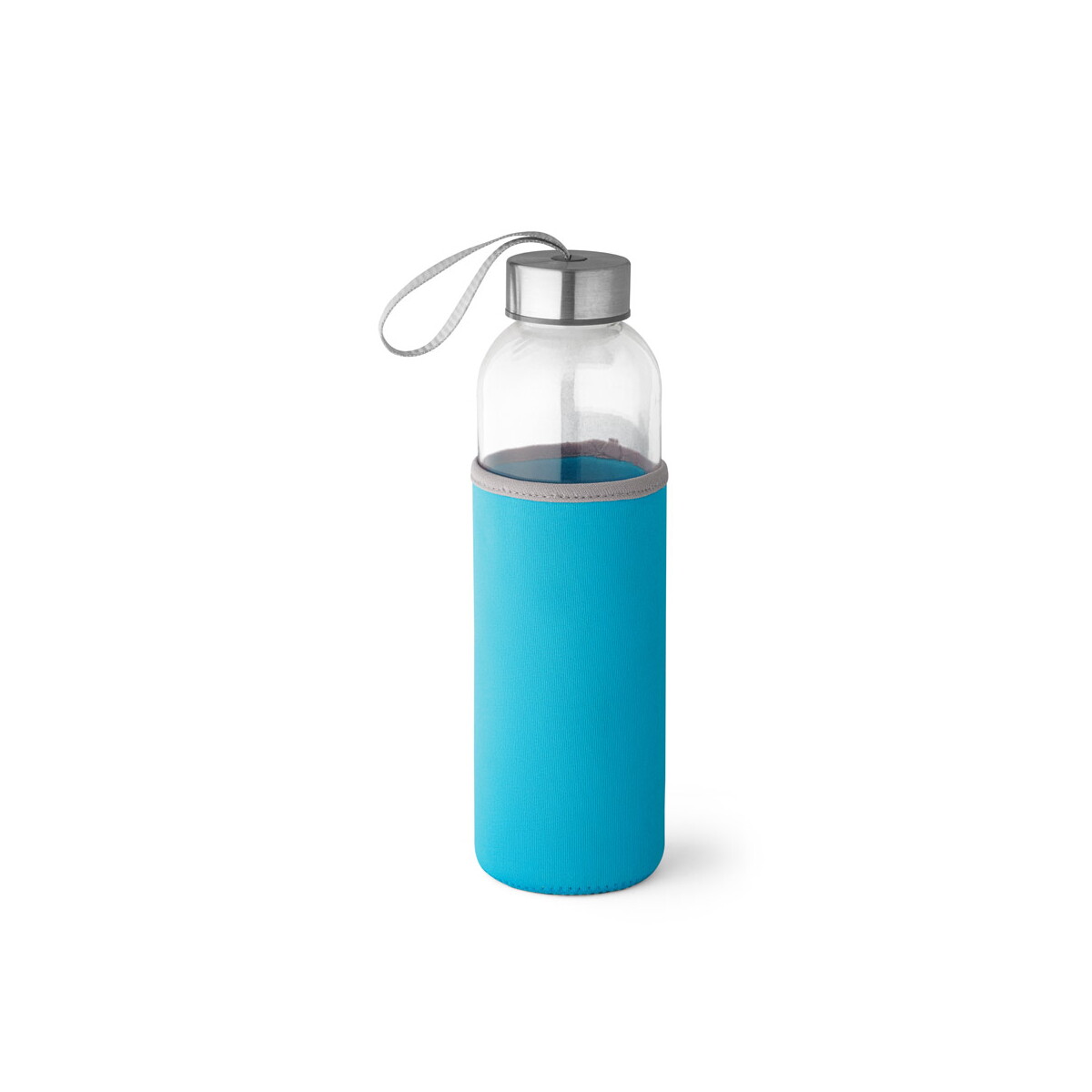 RAISE. Butelka sportowa ze szkła i stali nierdzewnej 520 ml 94646_set