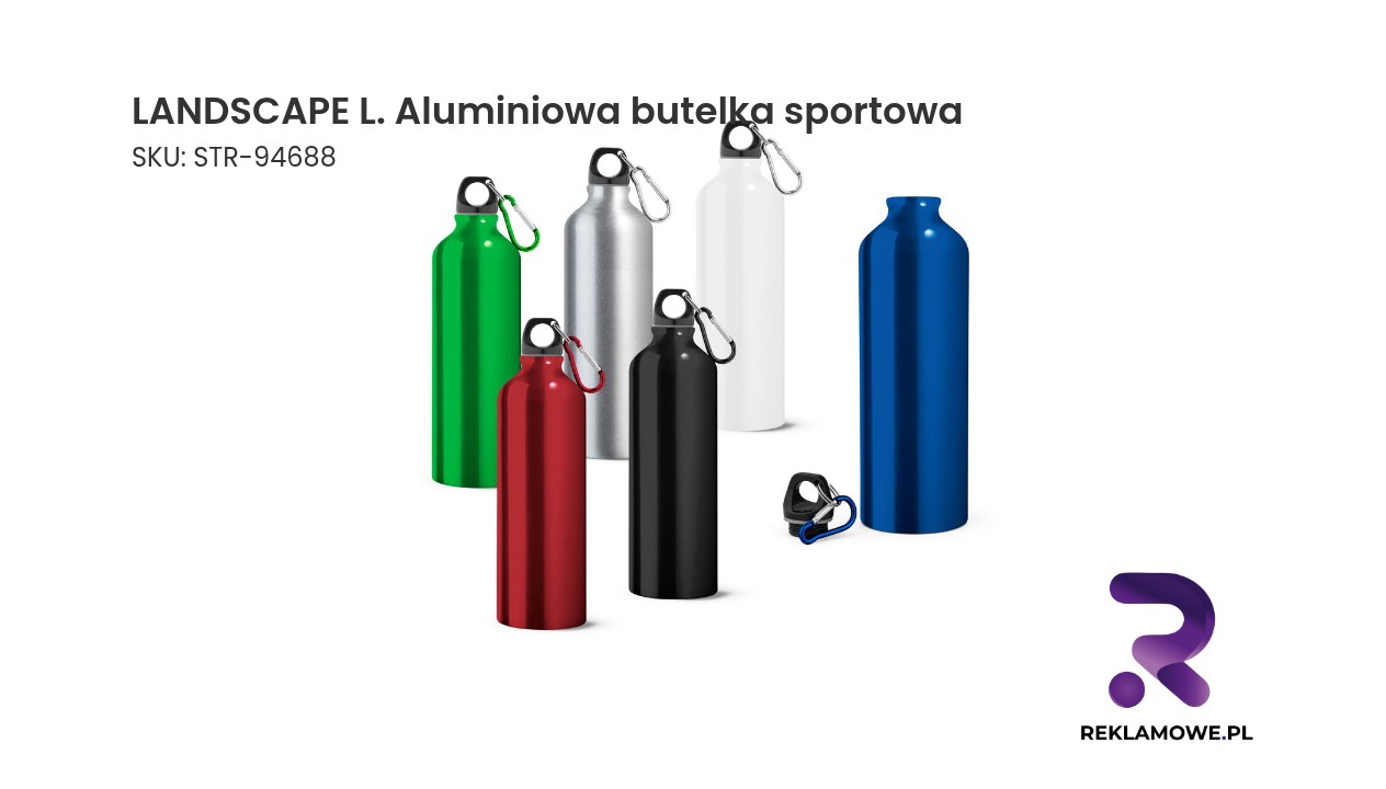 LANDSCAPE L. Aluminiowa butelka sportowa