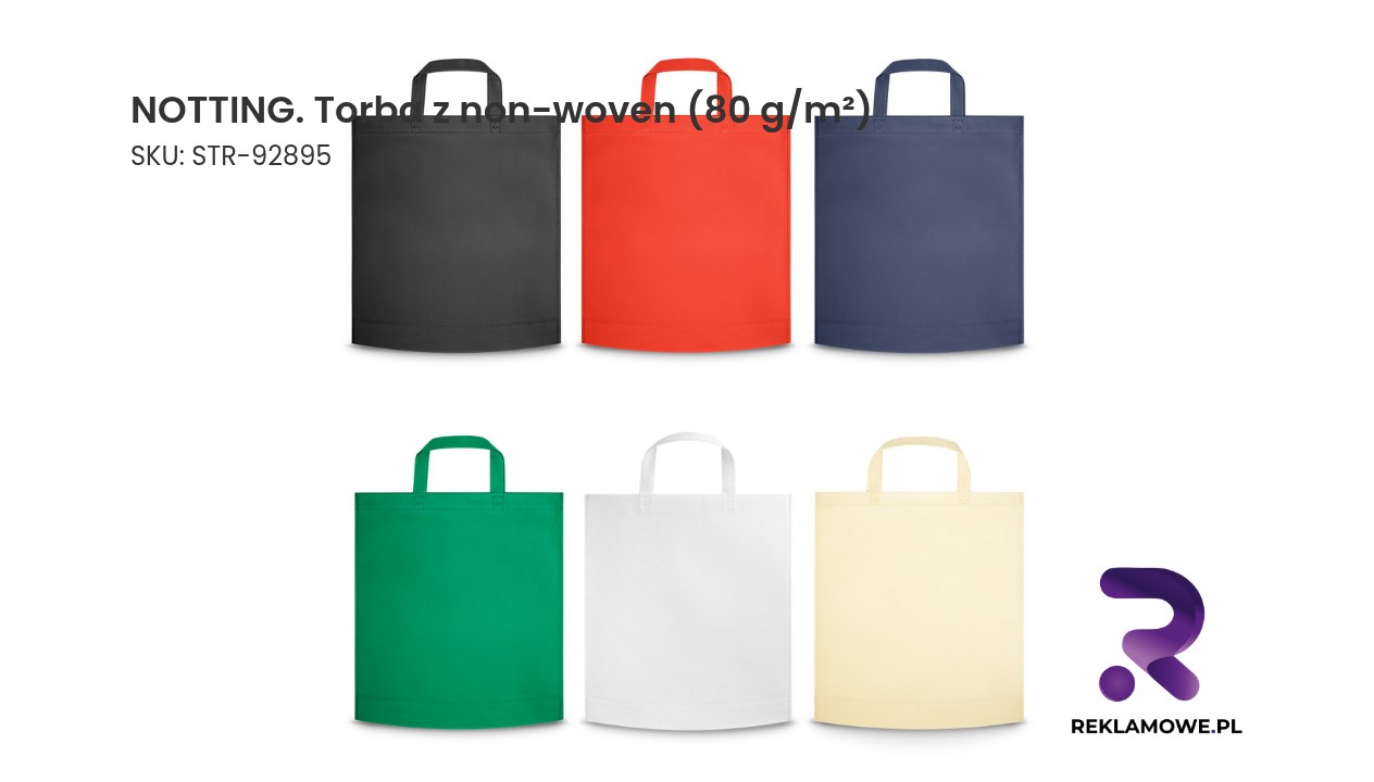 NOTTING torba z non-woven 80 g/m²